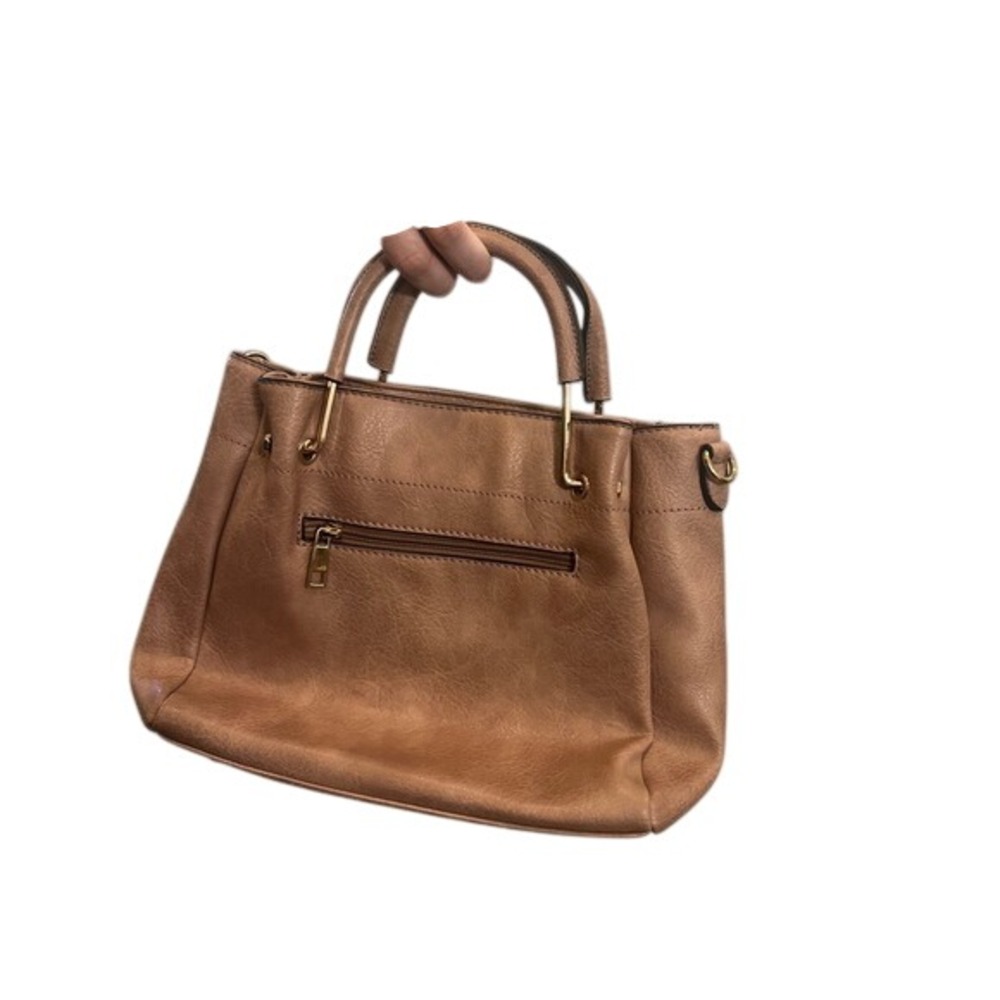 Satchel‎ Handbag Top Handle Crossbody Bag Faux Leather Purse Small